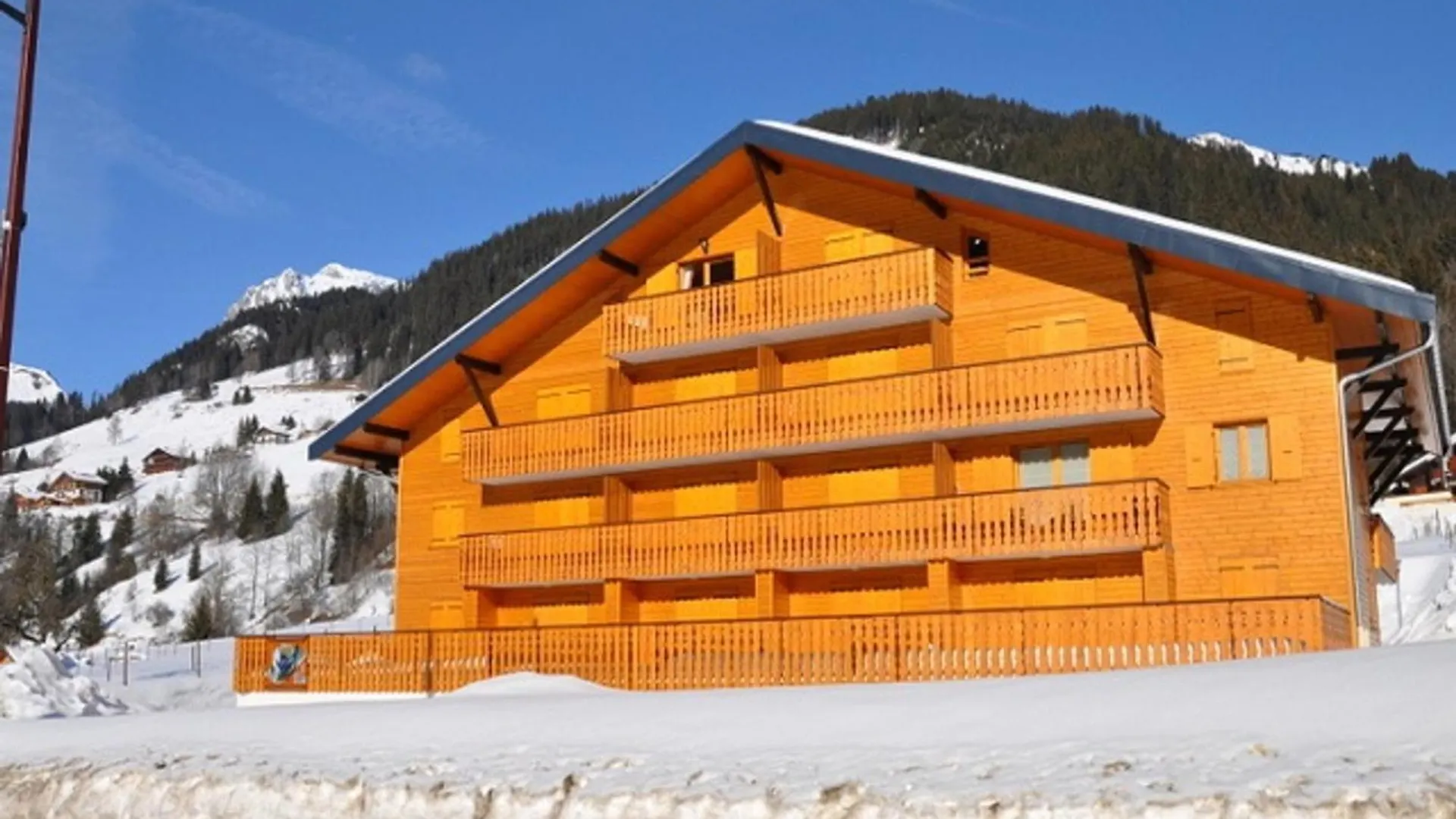 Apartamento Charmant Appartement 2 Pieces Avec Parking Et Animaux Admis A La Chapelle-D'Abondance - Fr-1-692-35